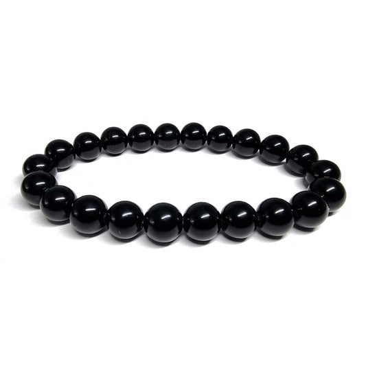 Obsidienne Noire – Bracelet Boule