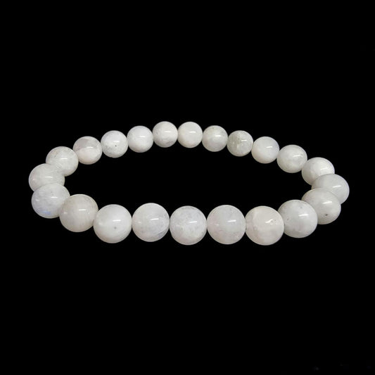 Pierre de Lune - Bracelet Boule