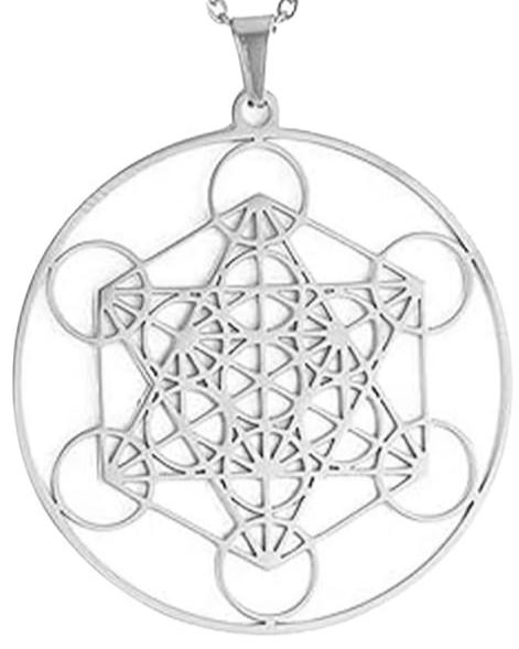 Pendentif Metatron - Acier Inoxidable